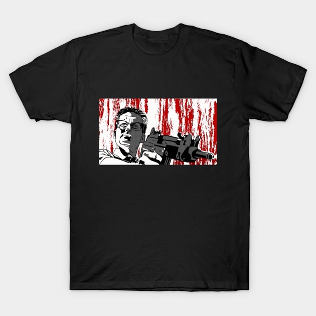 Falling Down DFENS T-Shirt by sinistergrynn